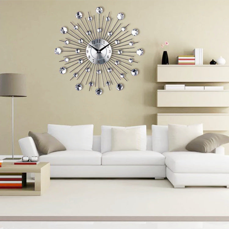 Living Room Decoration Clock Simple Wall Clock Art Electronic Clock Wall Watch
