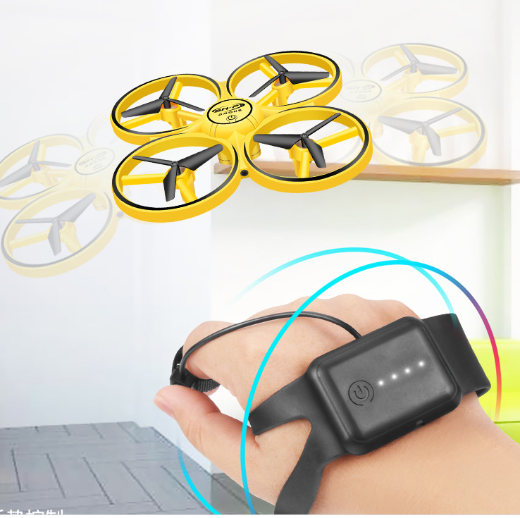 Quadrocopter Ufo Induction Flying Saucer Gesture Remote Control
