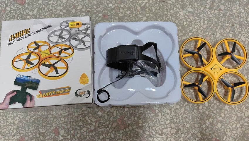 Quadrocopter Ufo Induction Flying Saucer Gesture Remote Control