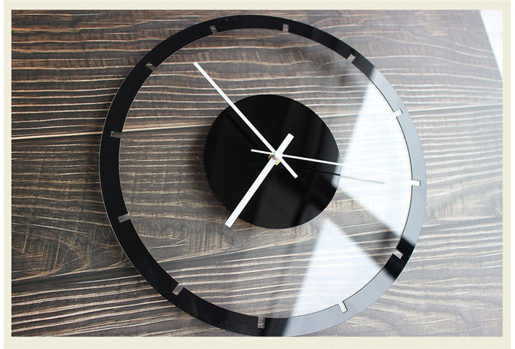 Nordic designer art minimalist living room wall clock