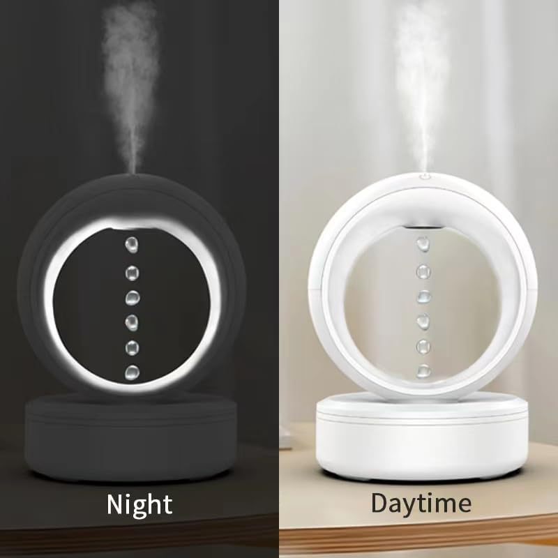 Anti-gravity Air Humidifier Mute Countercurrent Humidifier Levitating Water Drops Fogger Electric Humidifiers