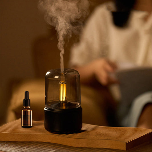 Creative Simulation Candle Light Aroma Diffuser Home