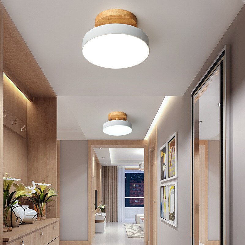 Entrance Hallway Ceiling Lamps Balcony Wood Round Dining Bedroom Bathroom