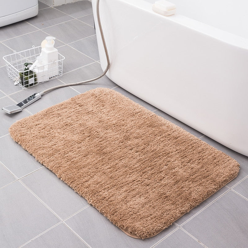 Luxury Mircrofiber Bath Mat Super Absorbent Bathroom Rugs