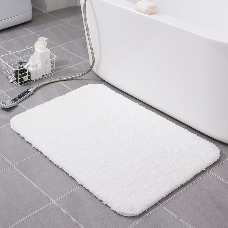 Luxury Mircrofiber Bath Mat Super Absorbent Bathroom Rugs