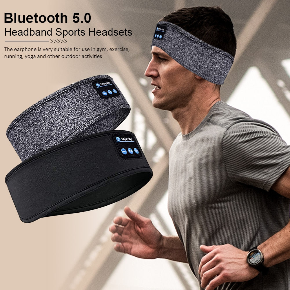 Wireless Bluetooth 5.0 Earphones Sleeping Eye Mask Music Player