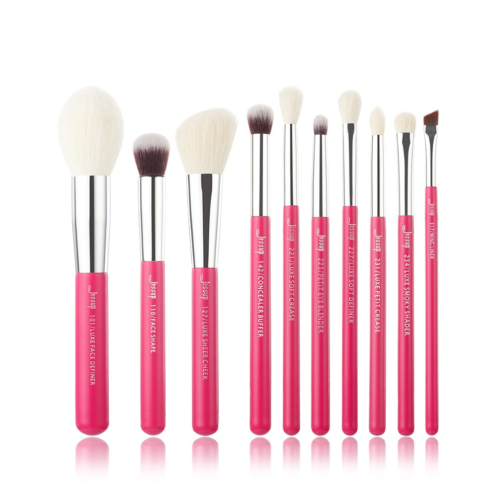 Makeup Brushes 10pcs Makeup Brush Natural-Synthetic Foundation