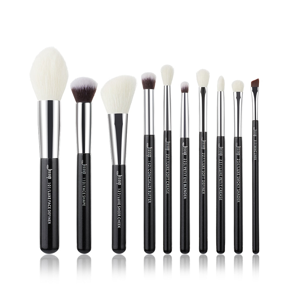 Makeup Brushes 10pcs Makeup Brush Natural-Synthetic Foundation