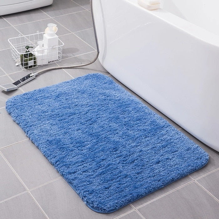 Luxury Mircrofiber Bath Mat Super Absorbent Bathroom Rugs