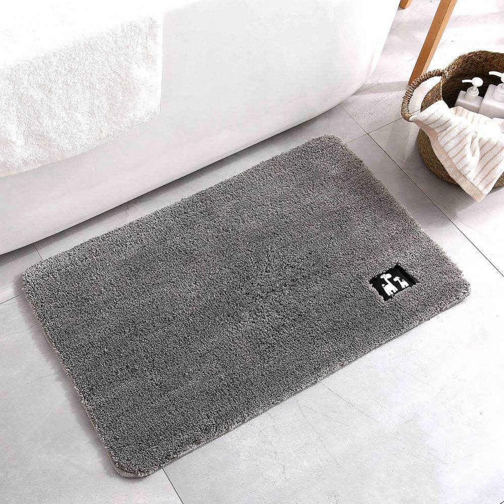 Luxury Mircrofiber Bath Mat Super Absorbent Bathroom Rugs