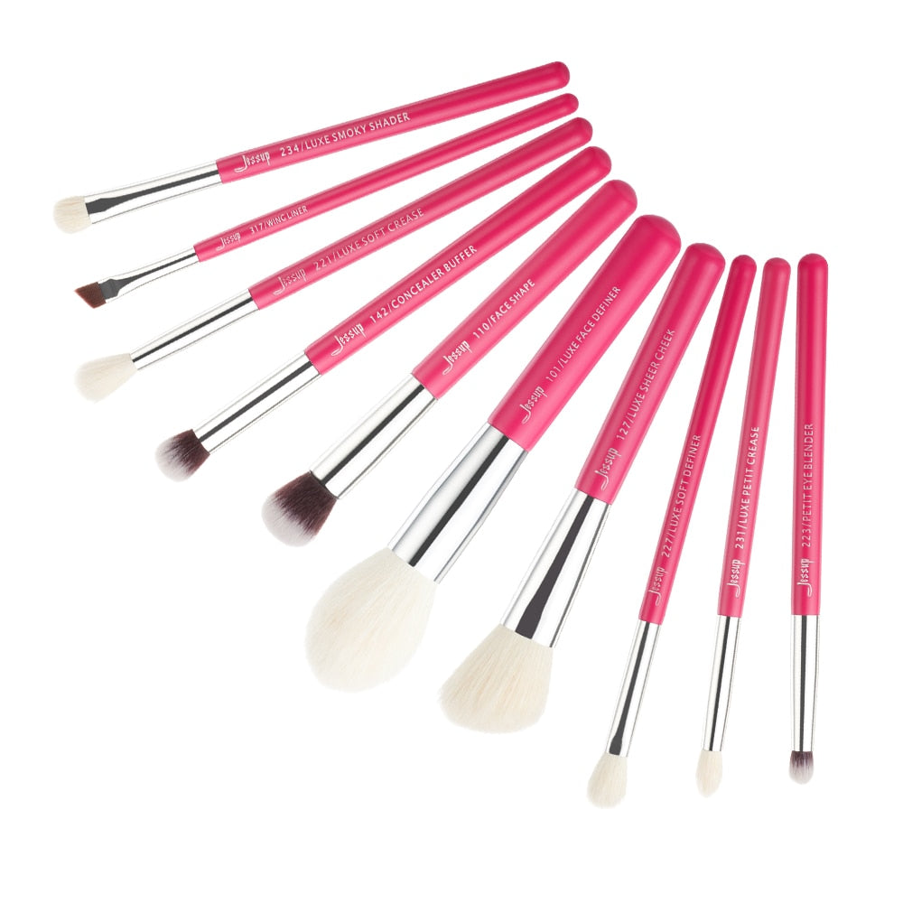 Makeup Brushes 10pcs Makeup Brush Natural-Synthetic Foundation