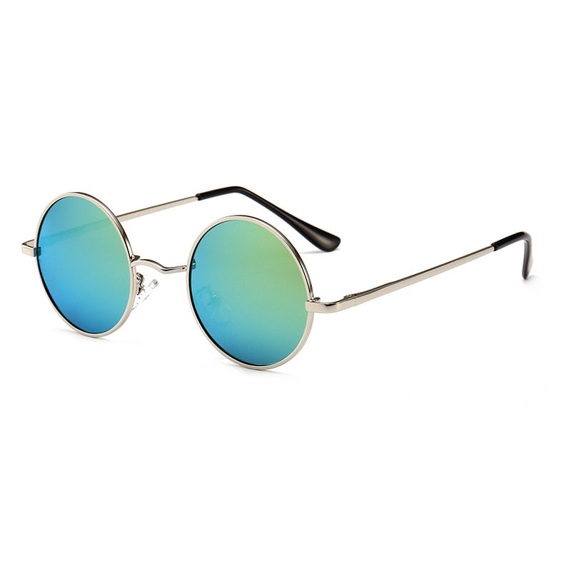 MYT_0279 Brand Designer Round Polarized Sunglasses Men Women Metal Frame Eyewear Driving UV400