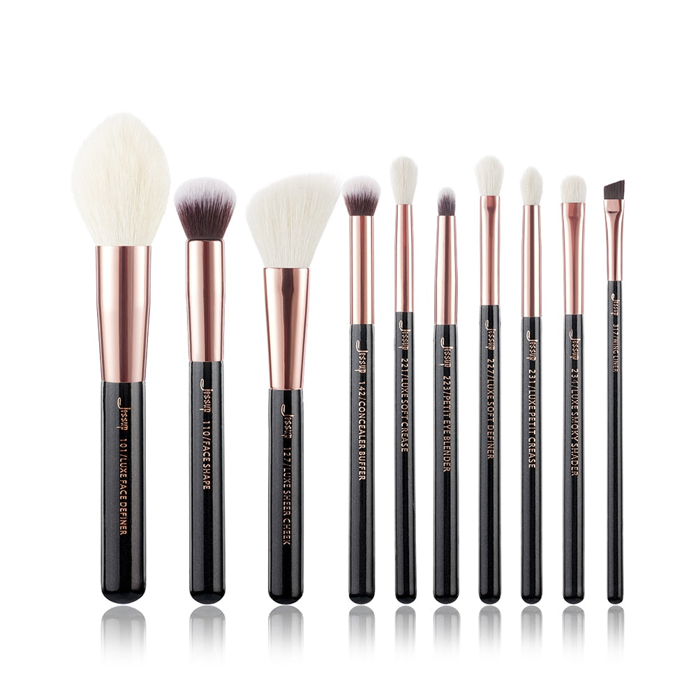 Makeup Brushes 10pcs Makeup Brush Natural-Synthetic Foundation