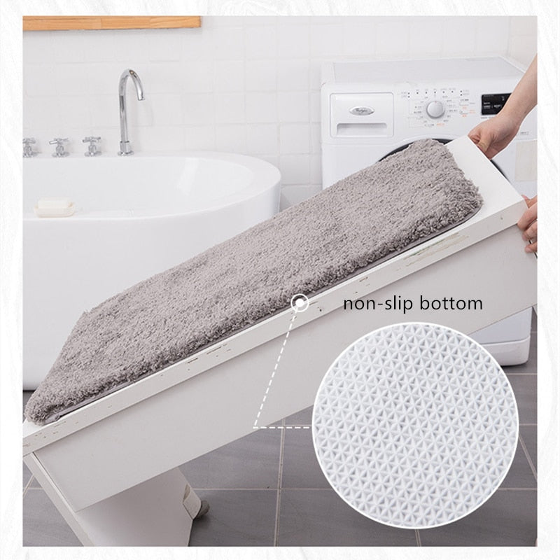 Luxury Mircrofiber Bath Mat Super Absorbent Bathroom Rugs