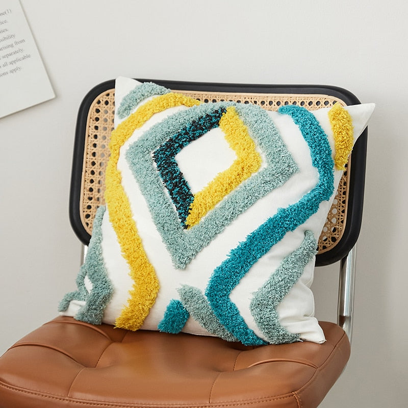 Home decor Cushion Cover Tufted Pillow Cover 45x45cm/30x50cm Color