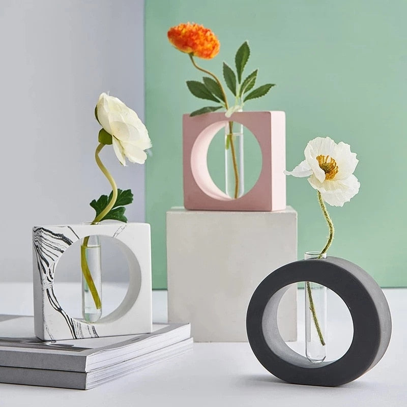 Vase Silica Gel Mould for DIY Hydroponic Vase