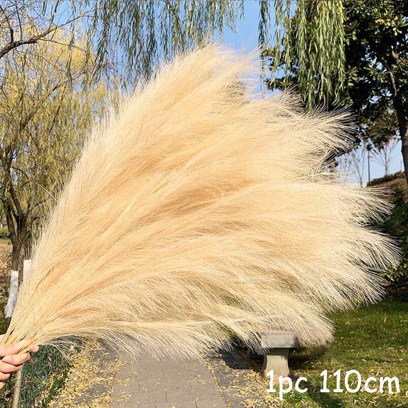 70-120cm Artificial Pampas Grass Bouquet, Decoration Home Living Room DIY