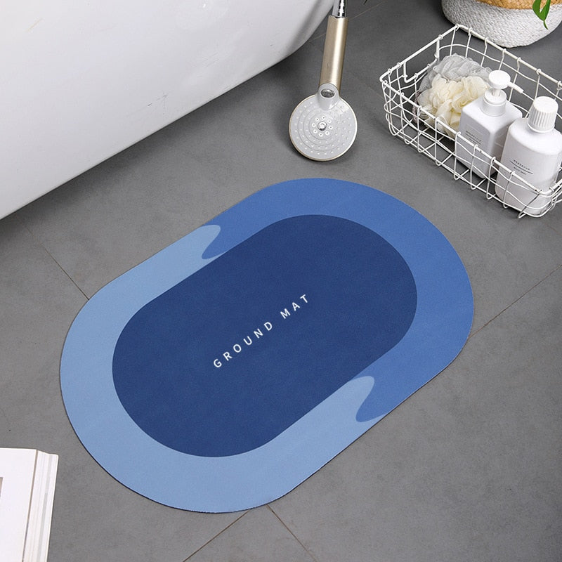 Super Absorbent Shower Bathmat Bathroom Anti-Slip, Home Decor