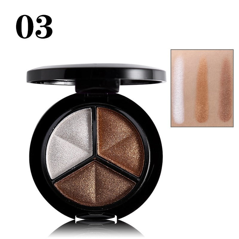 1PCS Matte Glitter Eyeshadow Palette Waterproof Nude Eyeshadow Brown Grey Smoky Shimmer Eye Shadow Pigment Makeup Cosmetic