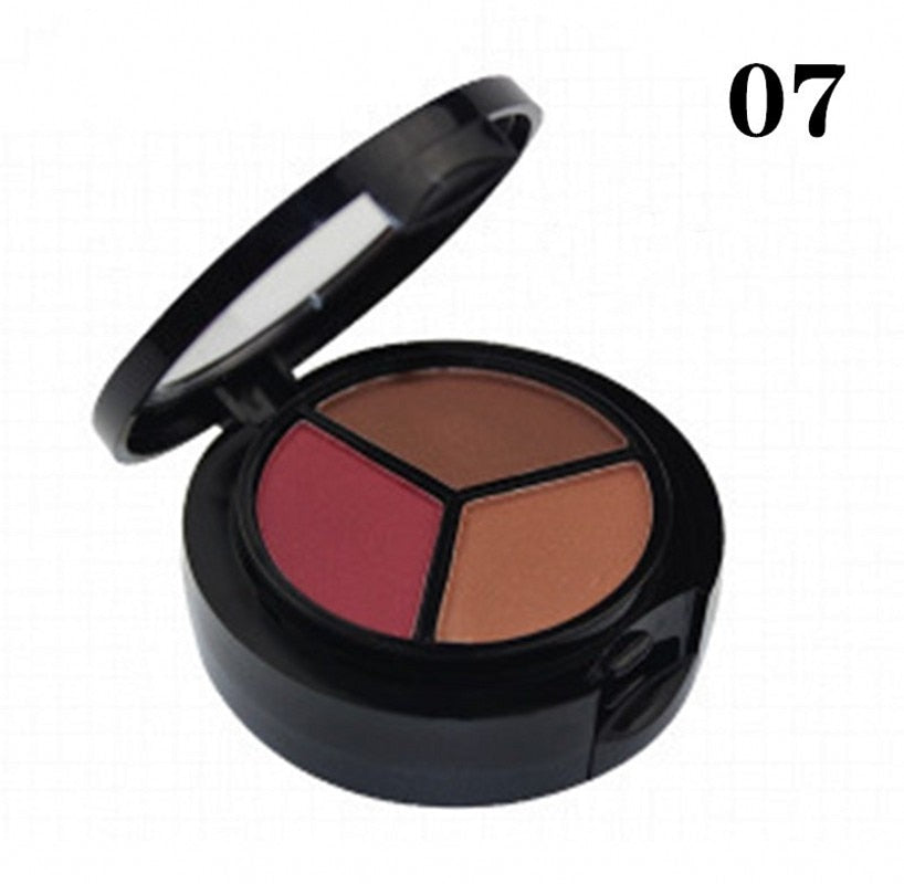 1PCS Matte Glitter Eyeshadow Palette Waterproof Nude Eyeshadow Brown Grey Smoky Shimmer Eye Shadow Pigment Makeup Cosmetic