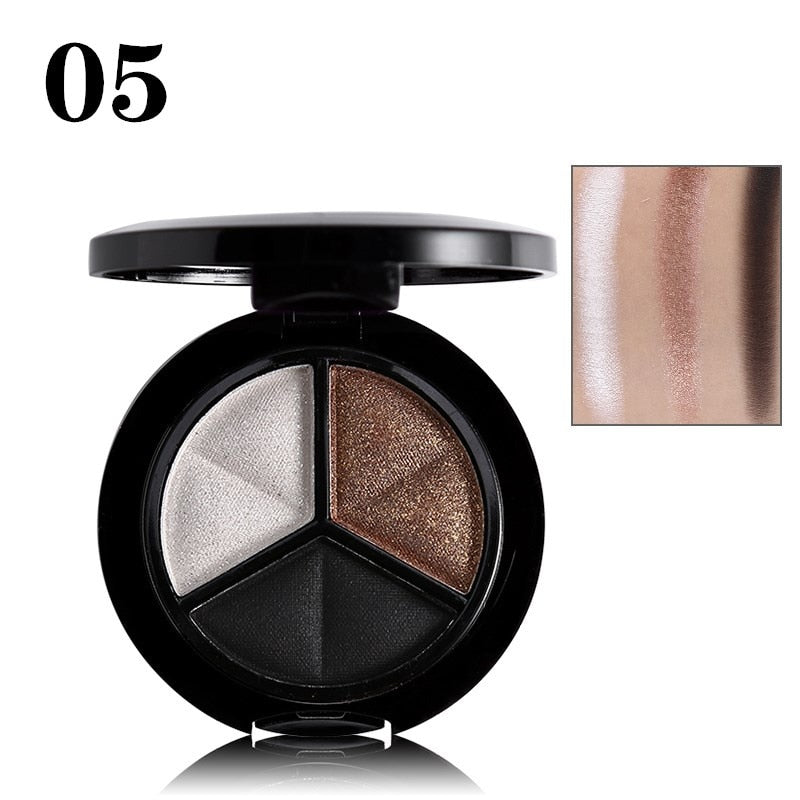 1PCS Matte Glitter Eyeshadow Palette Waterproof Nude Eyeshadow Brown Grey Smoky Shimmer Eye Shadow Pigment Makeup Cosmetic