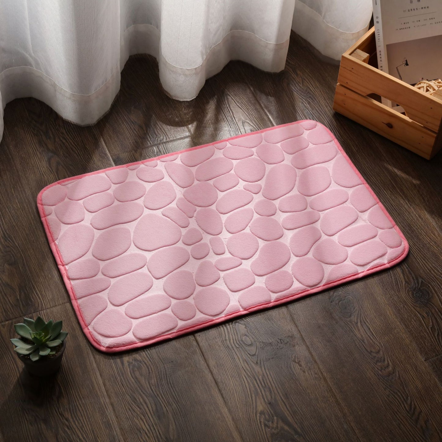 Super Absorbent Shower Bathmat Bathroom Anti-Slip, Home Decor