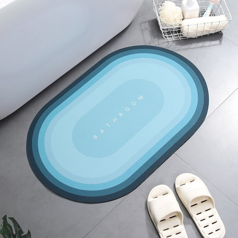 Super Absorbent Shower Bathmat Bathroom Anti-Slip, Home Decor
