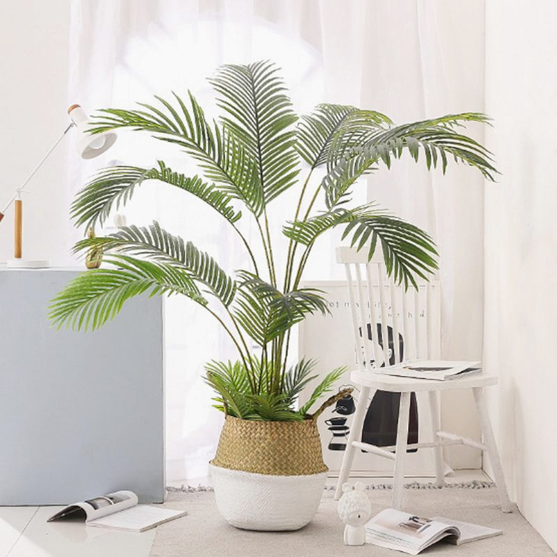 60-123CM Artificial Palm Tree Fake Plants Living Room Decorations