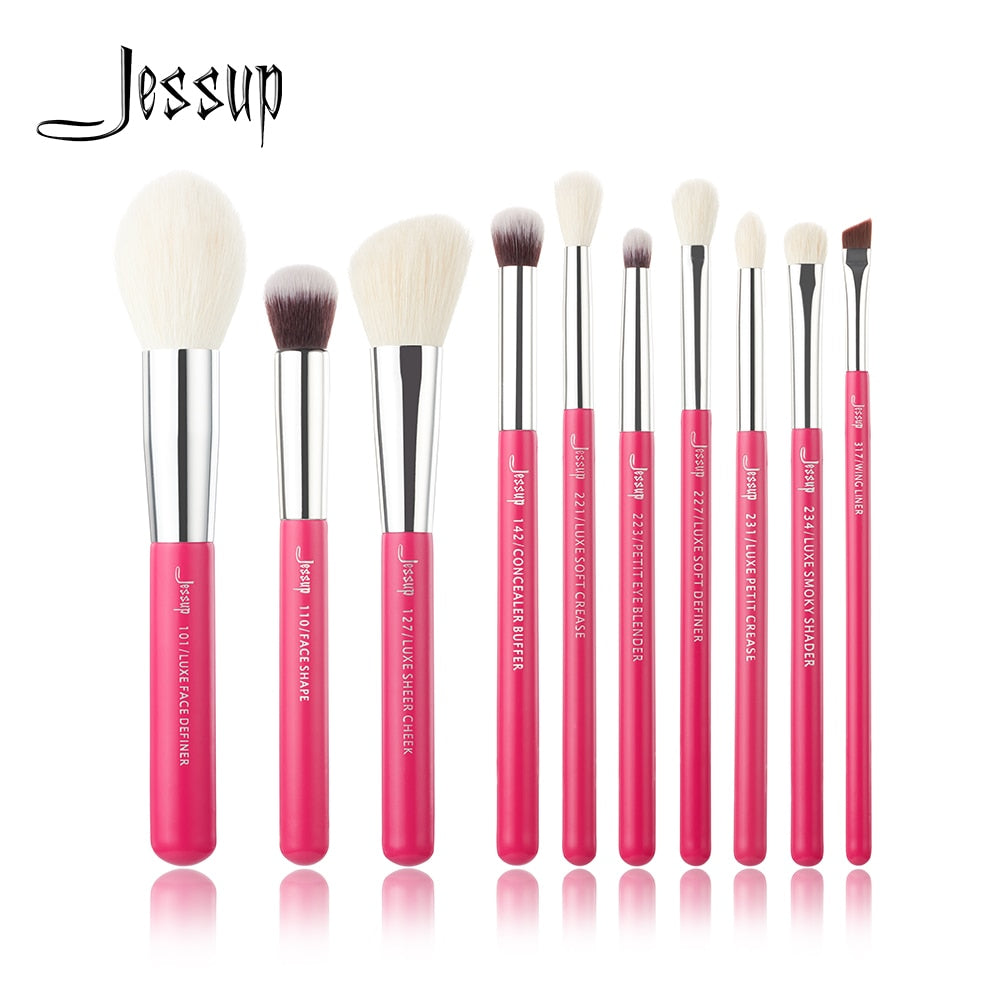 Makeup Brushes 10pcs Makeup Brush Natural-Synthetic Foundation